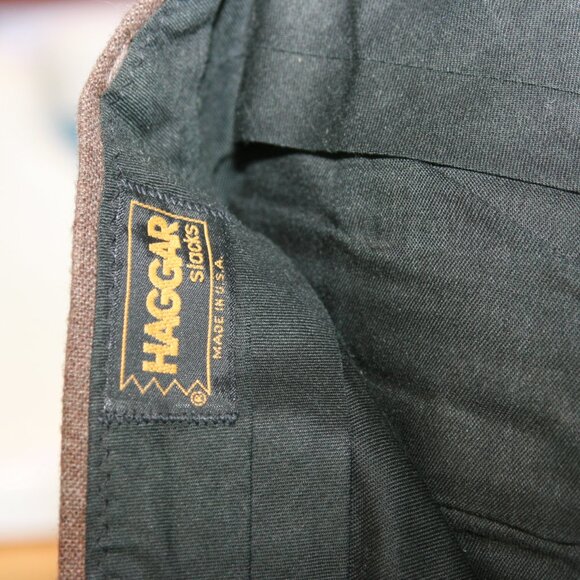 Haggar Men's Slacks Vintage Dress Pants - Picture 4 of 5